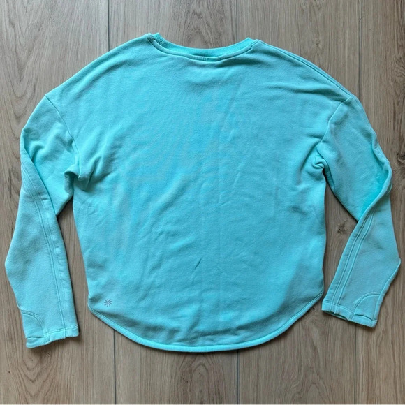 Athleta Girl Up For Anything Sweatshirt Size Large/12 - Picture 3 of 9